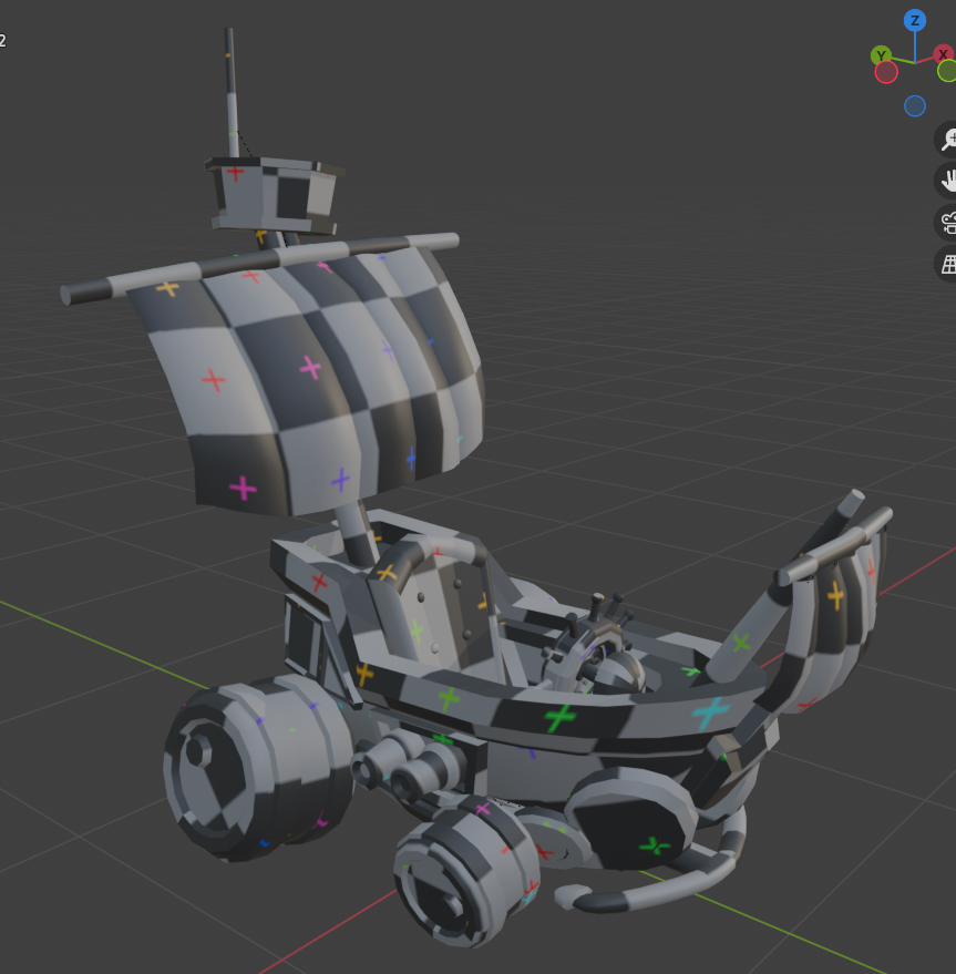 Pirate Ship Pixel Density